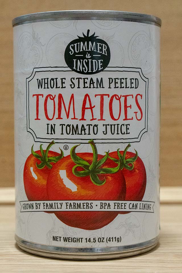 トマト缶詰製品の写真